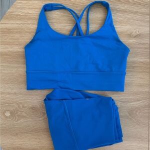 Lululemon Athletica Poolside Blue Set
